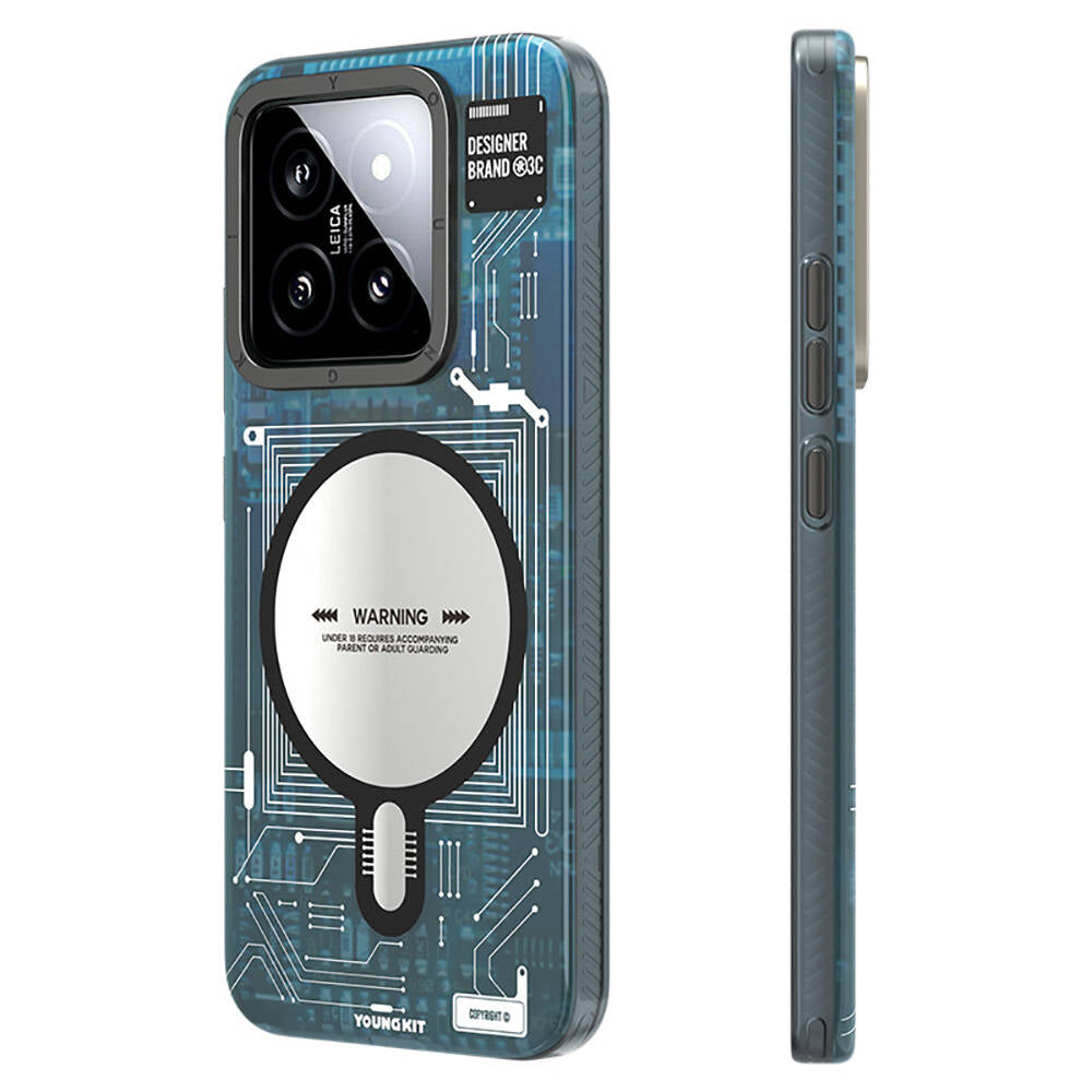 YoungKit Xiaomi Mi 14 Kılıf Magsafe Şarj Özellikli Telefon Kılıfı - 10 YoungKit Xiaomi Mi 14 Kılıf Magsafe Şarj Özellikli Telefon Kılıfı - 10